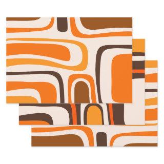Palm Springs Mid-Century Modern Abstract Pattern  Sheets