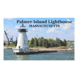 Palmer Island Lighthouse, Massachusetts Stickers
