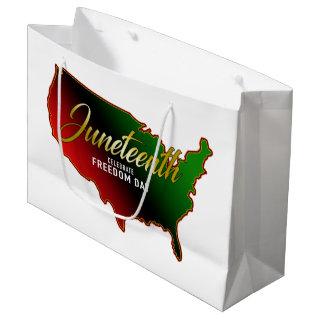 Pan African, Juneteenth Large Gift Bag