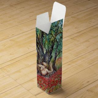 PAN, OLIVE TREE AND POPPY FIELDS WINE BOX