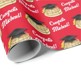 Pancake Brunch Graduation Party Invitation