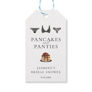 Pancakes & Panties Lingerie Bridal Shower Modern  Gift Tags