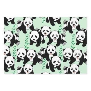Panda Bears Graphic  Sheets