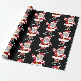 Pandemic Santa w/Personalization Black
