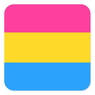 Pansexual Pride stickers - rounded