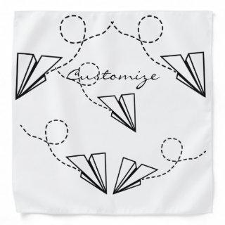 Paper Planes Flying Thunder_Cove Bandana