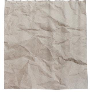 Paper texture  shower curtain
