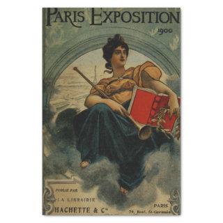 Paris Exposition 1900 - vintage French ad art Tissue Paper