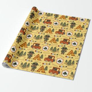 Park Ranger Bear Pattern