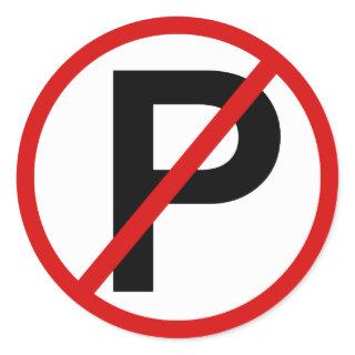 Parking Not Allowed Stickers
