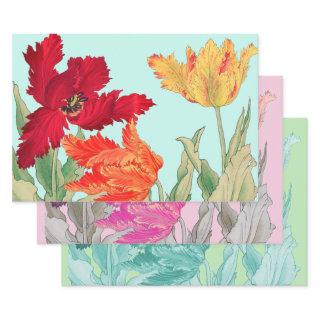 Parrot tulip, Floral  Sheets