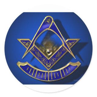 Past Master Products Classic Round Sticker