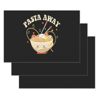 Pasta Away Funny Noodles Kawaii Japanese Esthetic  Sheets