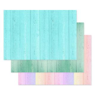 Pastel beach wood panel  Sheets