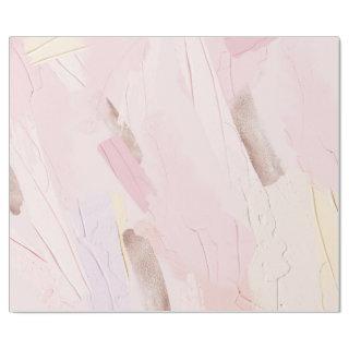 Pastel Blush Pink and Cream Paint Splash