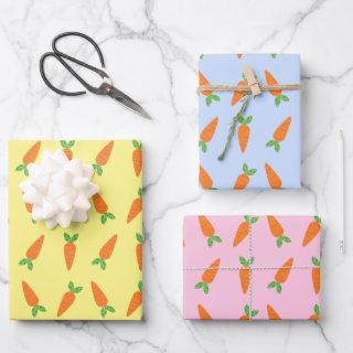 Pastel Carrots Easter Gifts for Easter Basket  Sheets