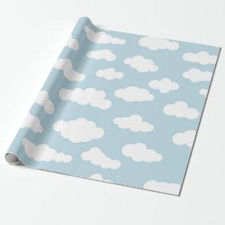 Pastel Clouds Aesthetic Baby Blue And White
