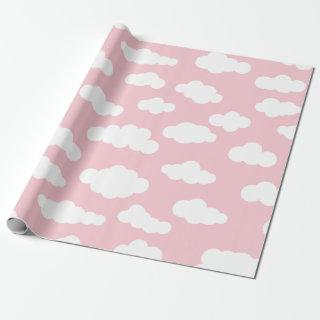 Pastel Clouds Asthetic White And Pink Art