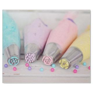 Pastel Colored Cake Decorating Tools Photograph