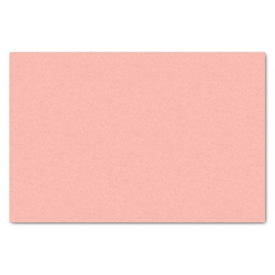 Pastel Coral Reef Solid Color | Classic | Elegant Tissue Paper