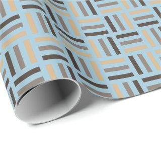 Pastel Earth Tones Modern Geometric Pattern