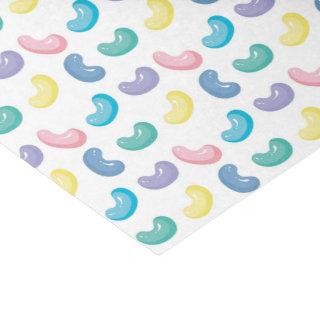 Pastel Multi - Colored Jelly Beans Pattern Tissue Paper