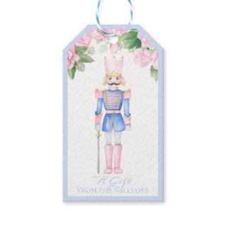 Pastel Nutcracker Christmas Personalized Gift Tag