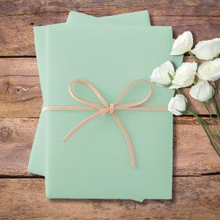 Pastel Pale Green Solid Color | Classic Elegant  Sheets
