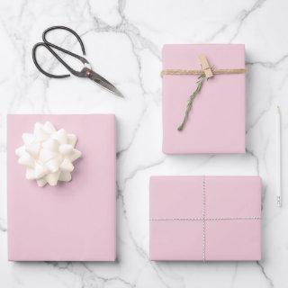 Pastel pink light pink solid color   sheets