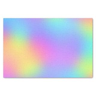 Pastel Rainbow Colors Abstract Blur Gradient Ombre Tissue Paper