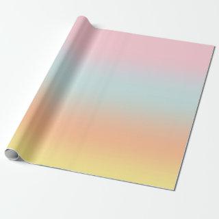Pastel Rainbow Gradient Ombre Aesthetic