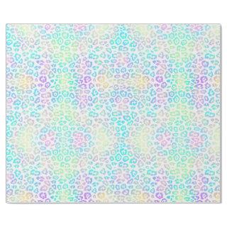 Pastel Rainbow Leopard Pattern