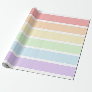 Pastel Rainbow Striped