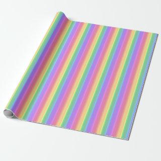 Pastel rainbow stripes