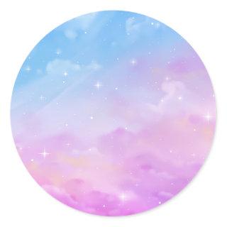 Pastel Sky Galaxy Sticker