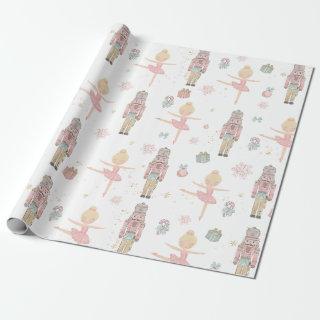 Pastel The Nutcracker Christmas Ballet Decoupage