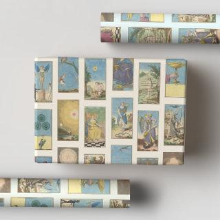 Pastel Vintage French Tarot Card    Sheets