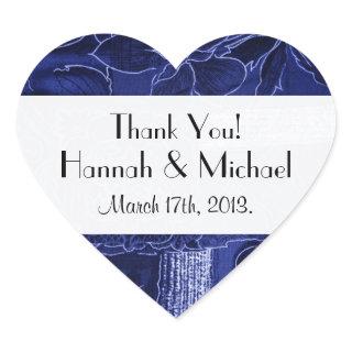 Patchwork Pattern, Patchwork Background, Wedding Heart Sticker