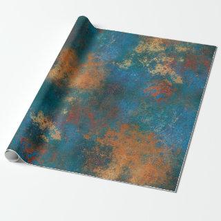 Patina Copper Distressed Turquoise