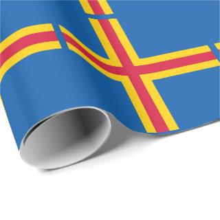 Patriotic Åland Islands Flag