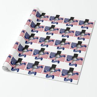 Patriotic American flag