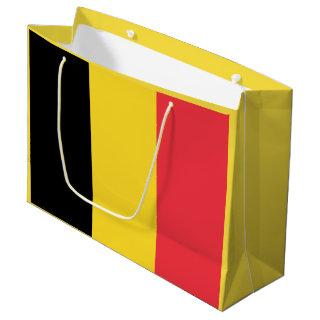 Patriotic Belgian Flag Large Gift Bag