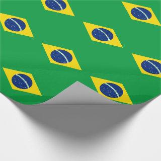 Patriotic Brazil Flag
