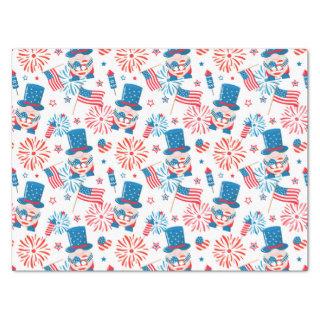 Patriotic Uncle Sam pattern