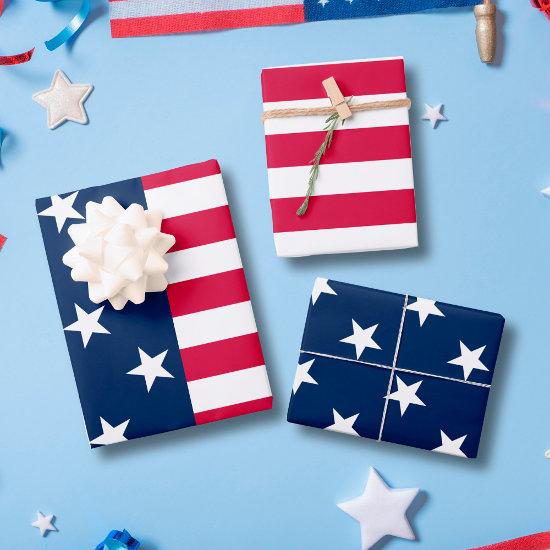 Patriotic USA flag stars and stripes american  Sheets