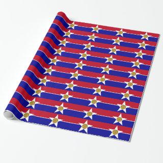 Patriotic  Flag of Dallas