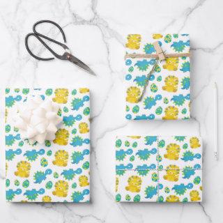 Pattern Of Dinosaurs, Cute Dinosaurs, Baby Dino  Sheets