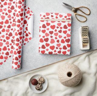 Pattern Of Hearts, Red Hearts, Hearts Pattern