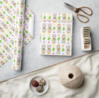 Pattern Of Llamas, Cute Llamas, Alpacas, Cactus