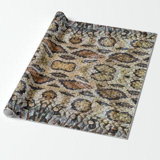 pattern of snake skin. Vintage animal print